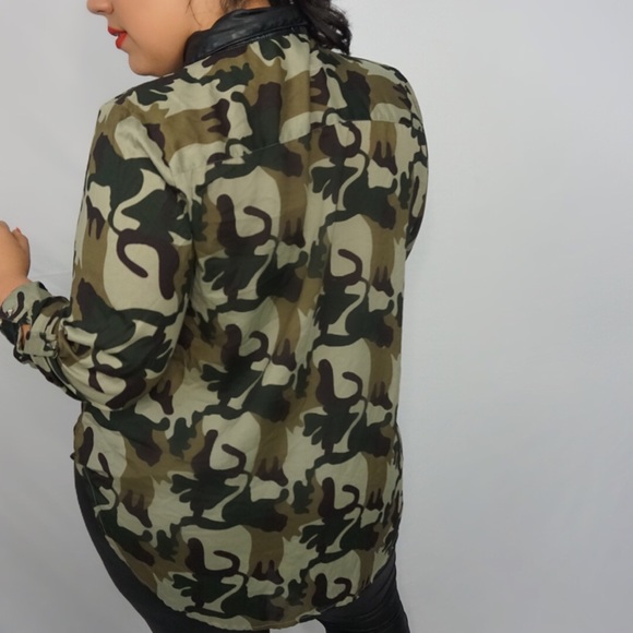 Camo button up top - Picture 2 of 3